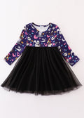 Black Halloween Ghost Tutu
