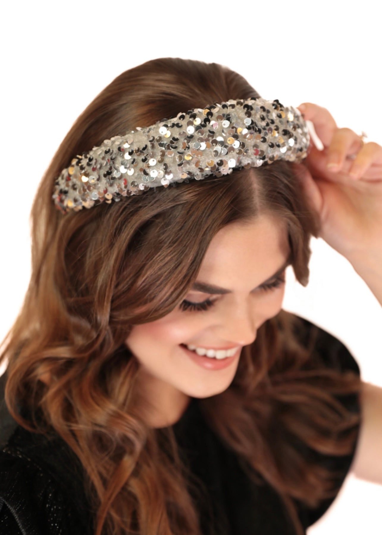 Main Event Sequin Headband