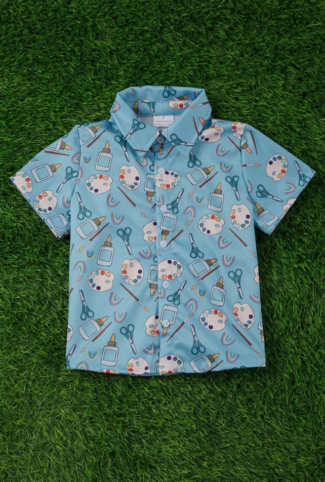 Blue Button Down Shirt