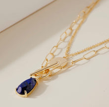 Load image into Gallery viewer, Layered Stone Necklace
