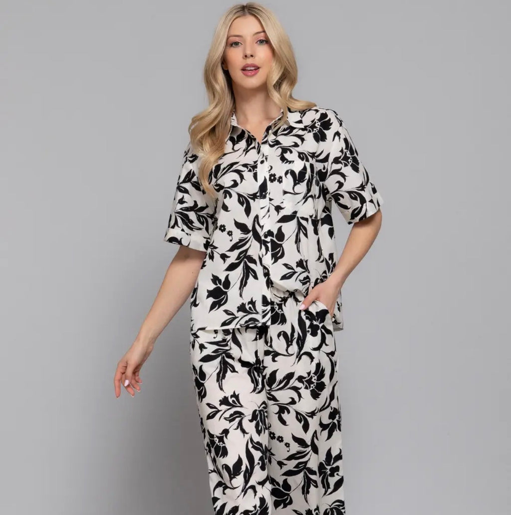 Short Sleeve Printed Shirt