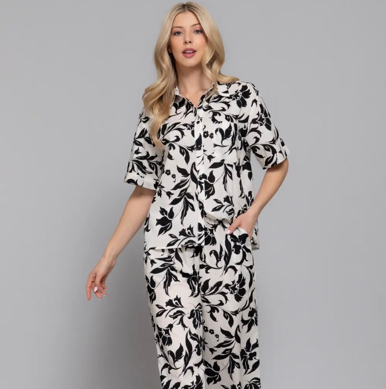 Short Sleeve Printed Shirt
