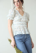 Ditsy Floral Top