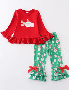 Santa Ruffle Set