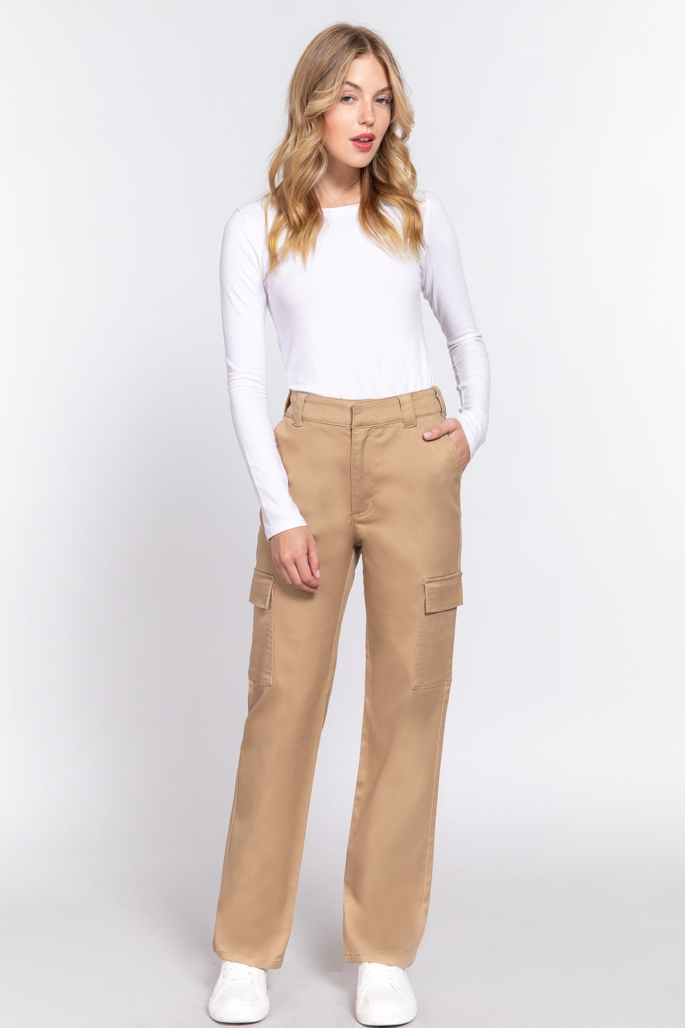 Khaki Cargo Pants