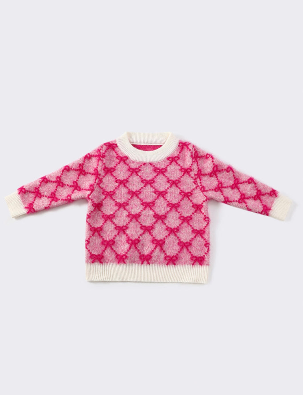 Pink Bow Sweater