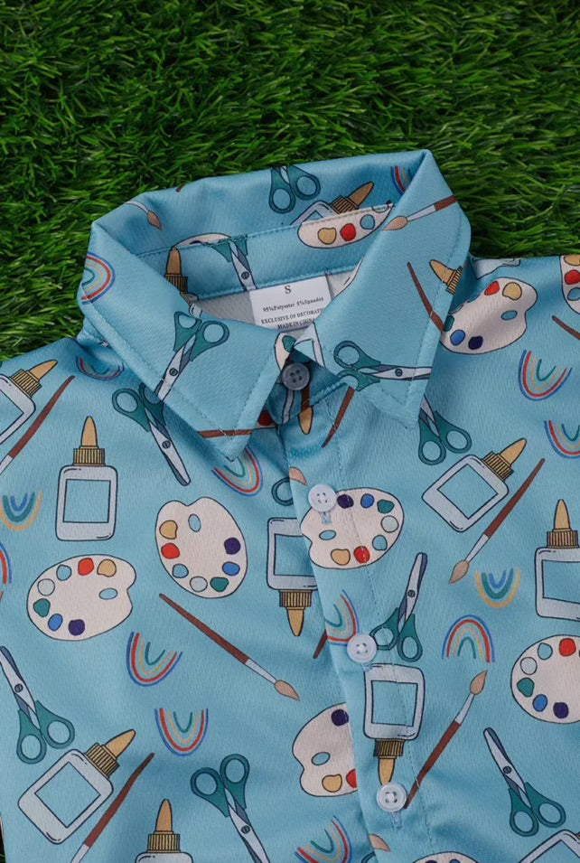 Blue Button Down Shirt
