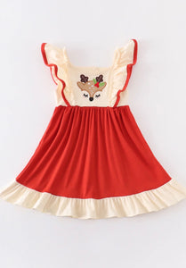 Red Deer Dress