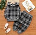 Plaid Sweat Set
