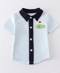 Embroidered Golf Top