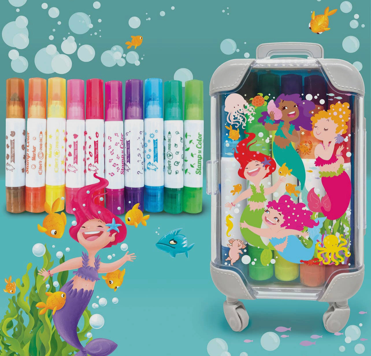 Stamp and Color Markers