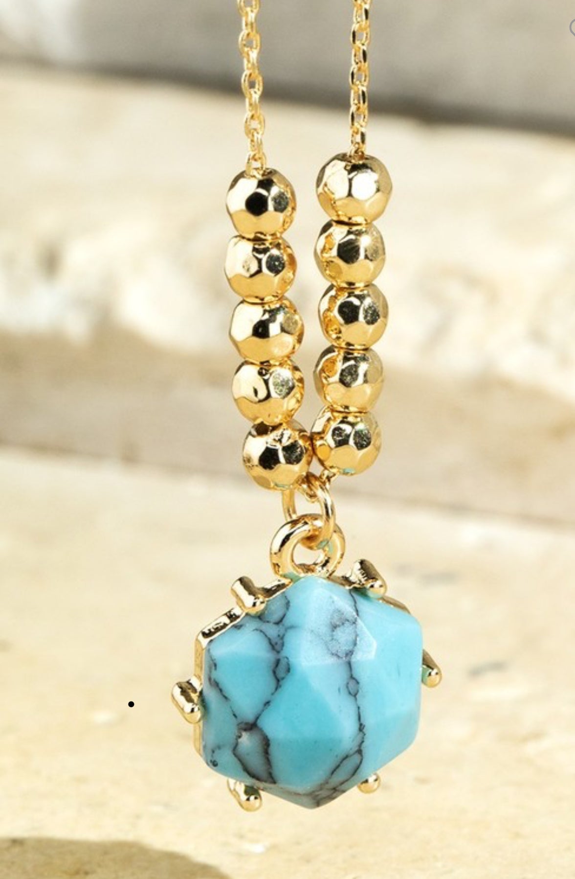 Stone Pendant Necklace