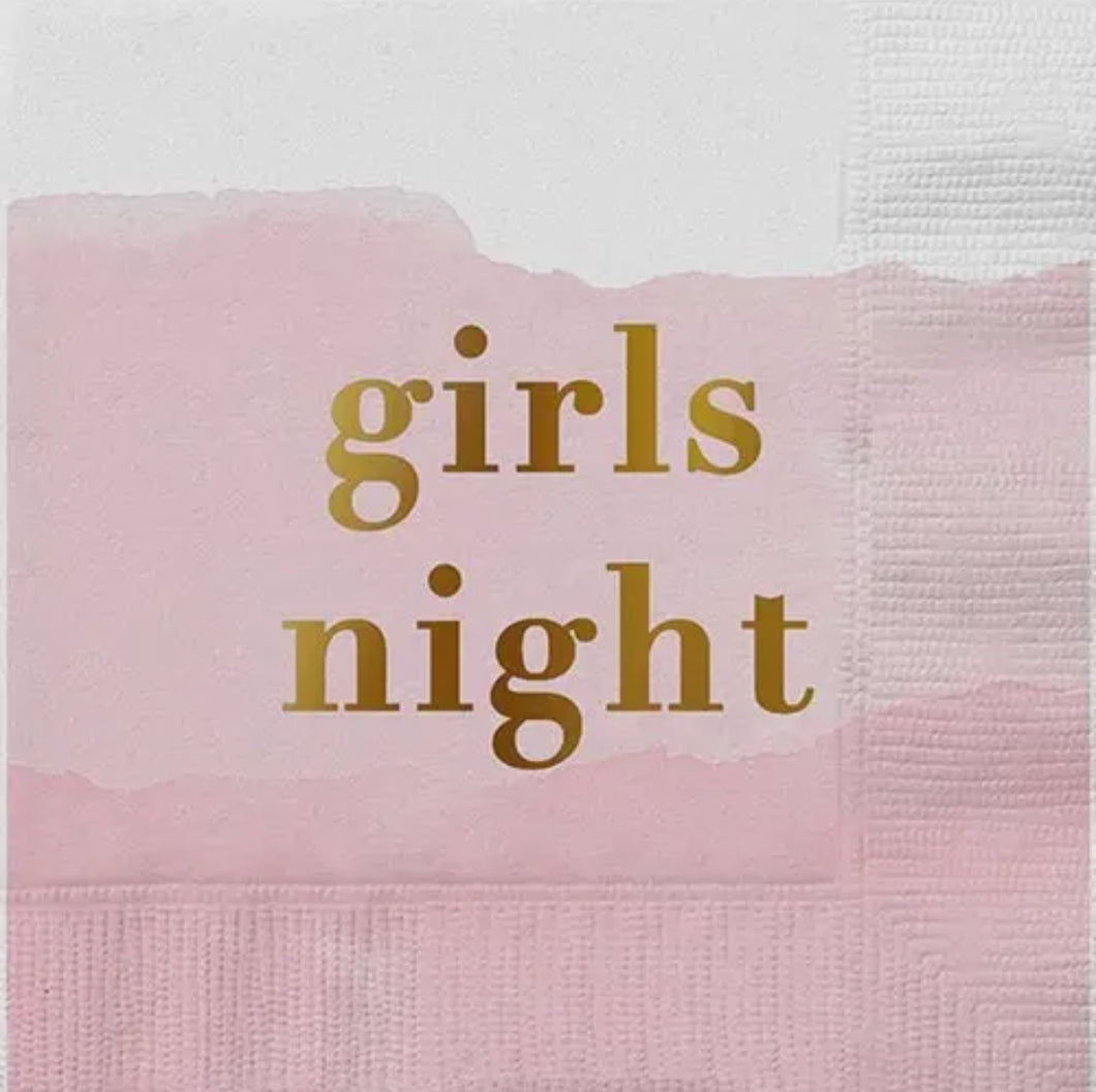 Girls Night Paper Napkins
