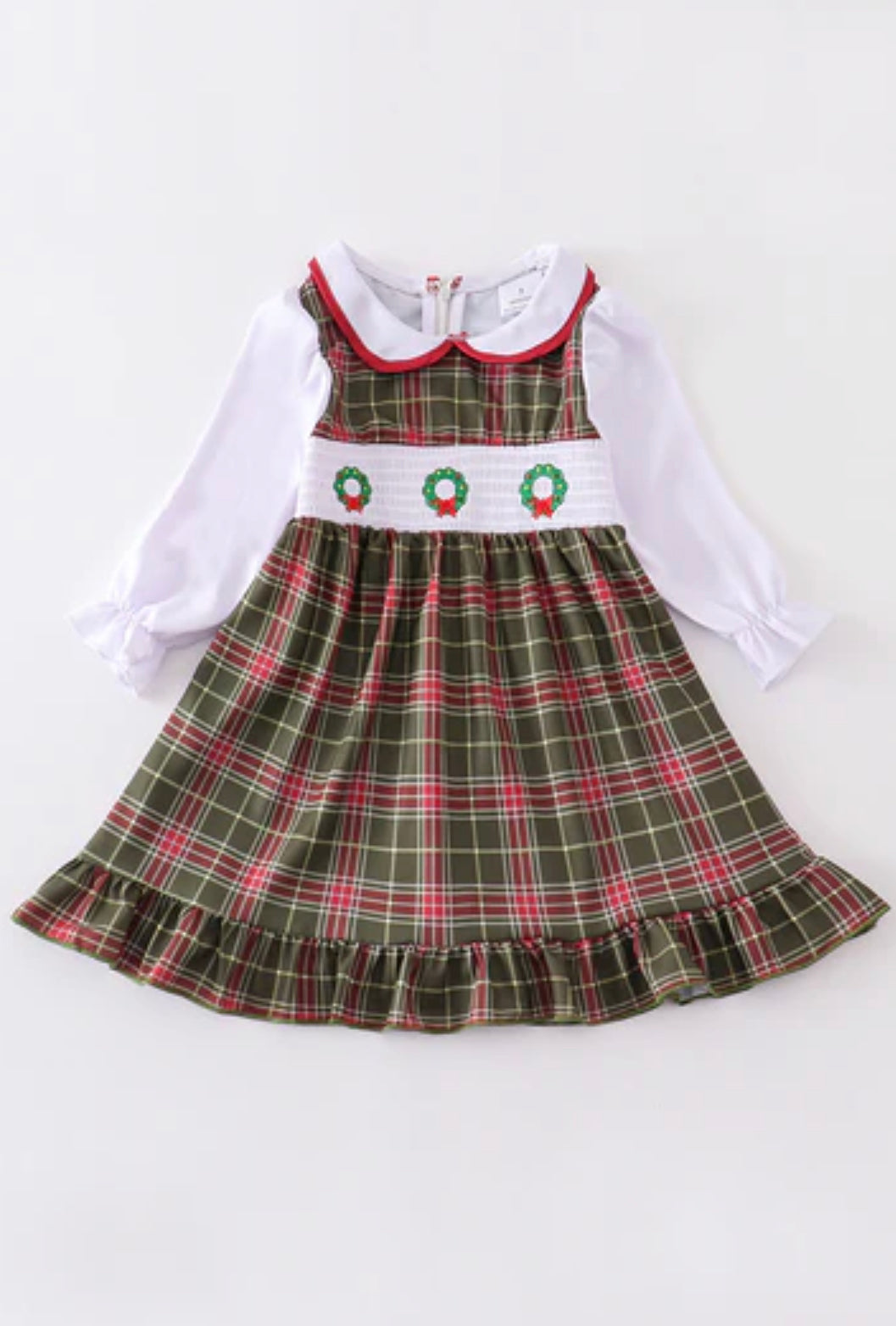 Plaid Holiday Dress