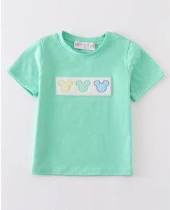 Green Character Boys Tee