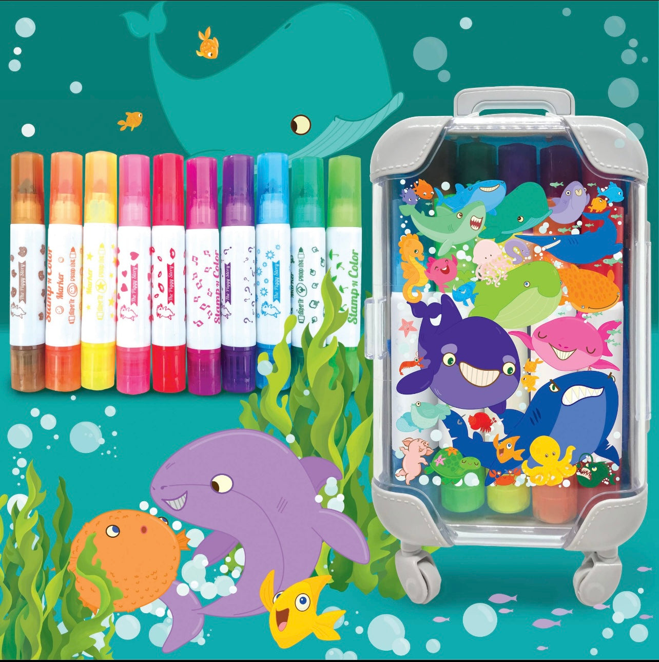 Stamp and Color Markers