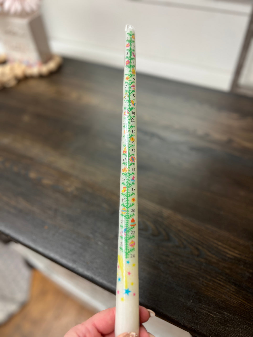 Countdown Advent Candle