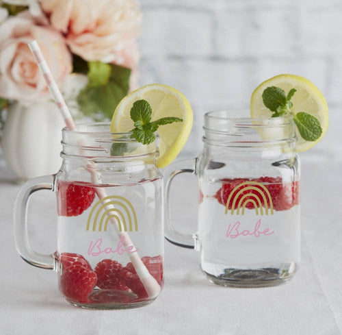 Babe Mason Jar Mug