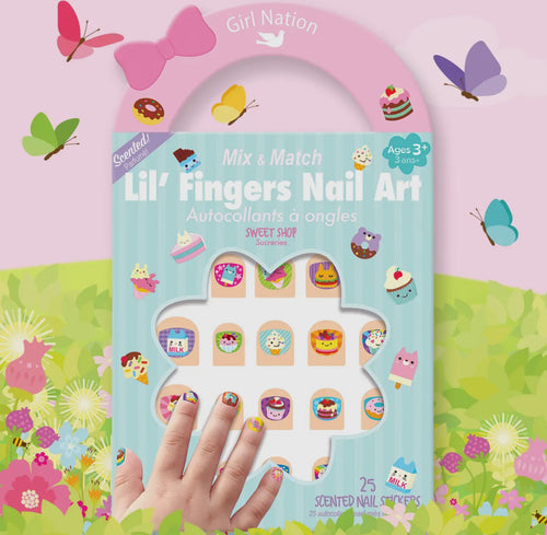 Lil’ Fingers Nail Art