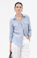 Button Down with Pockets