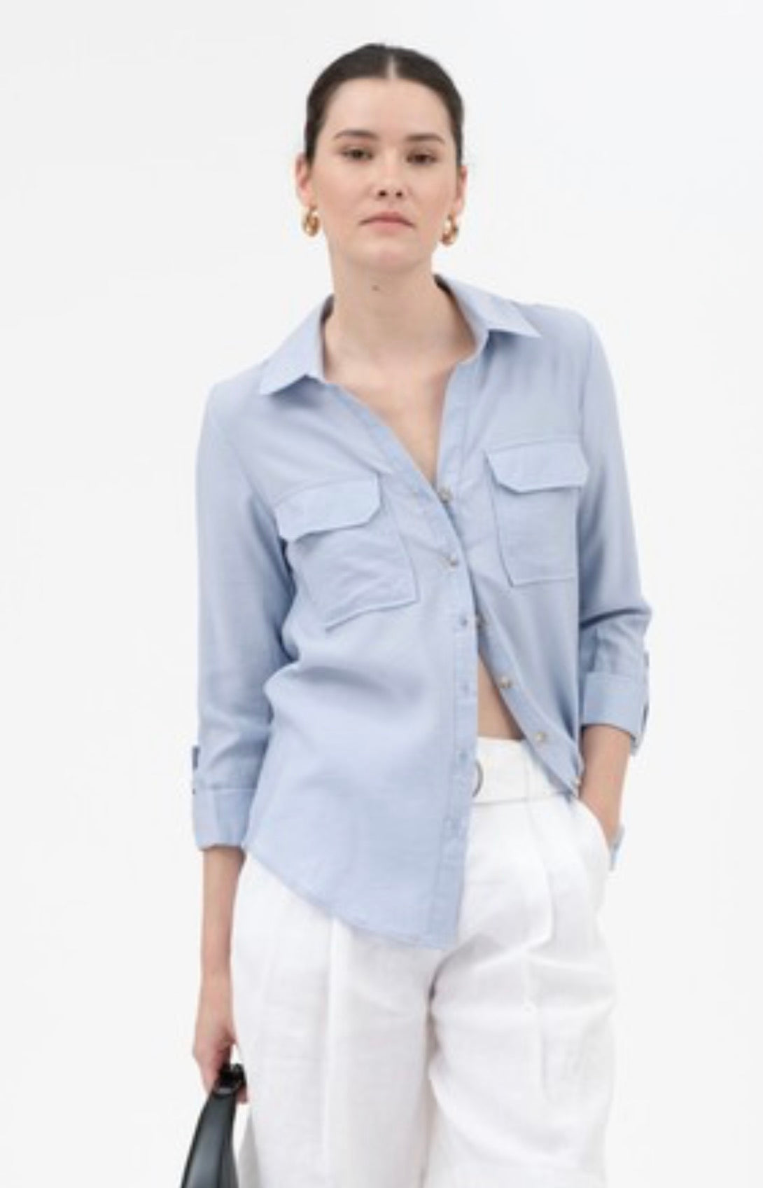 Button Down with Pockets