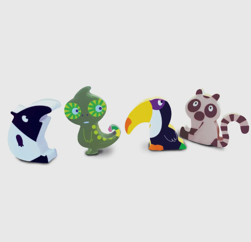 Rainforest Eraser Set