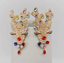 Load image into Gallery viewer, Reindeer Earrings