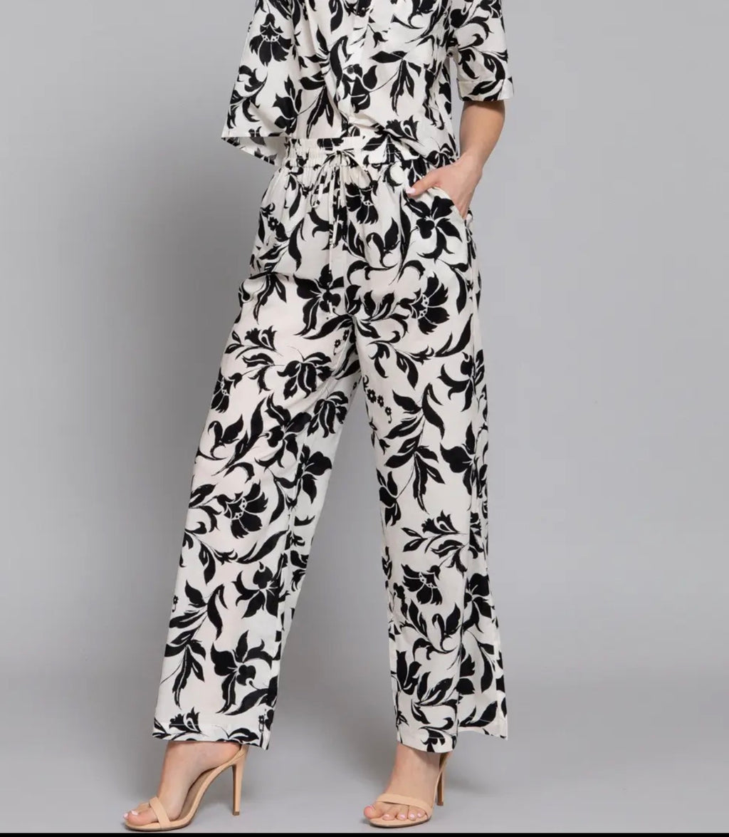 Floral Printed Pant