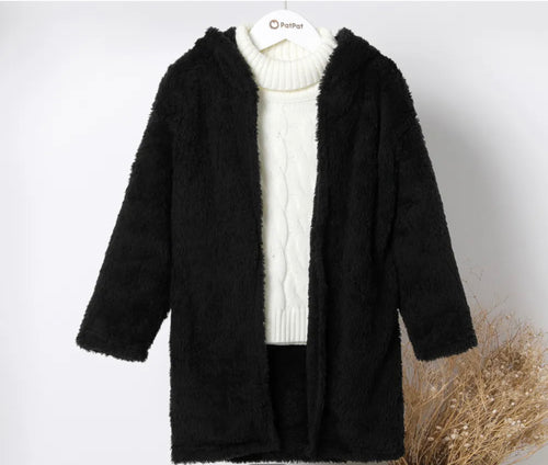 Black Plush Jacket