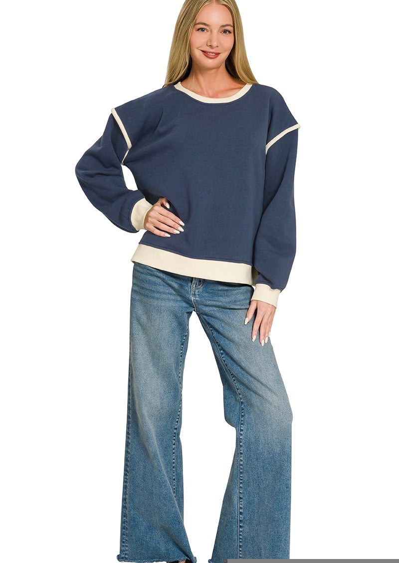 Two Tone Sweatshirt
