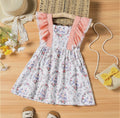 Flutter Sleeve Bunny Dress