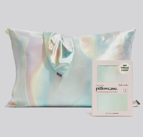 Satin Pillow Case in Aura