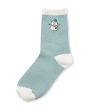 Load image into Gallery viewer, Snowman Crew Socks