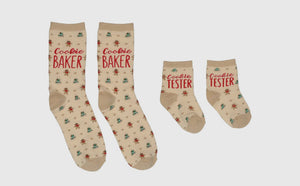 Parent and Baby Holiday Socks