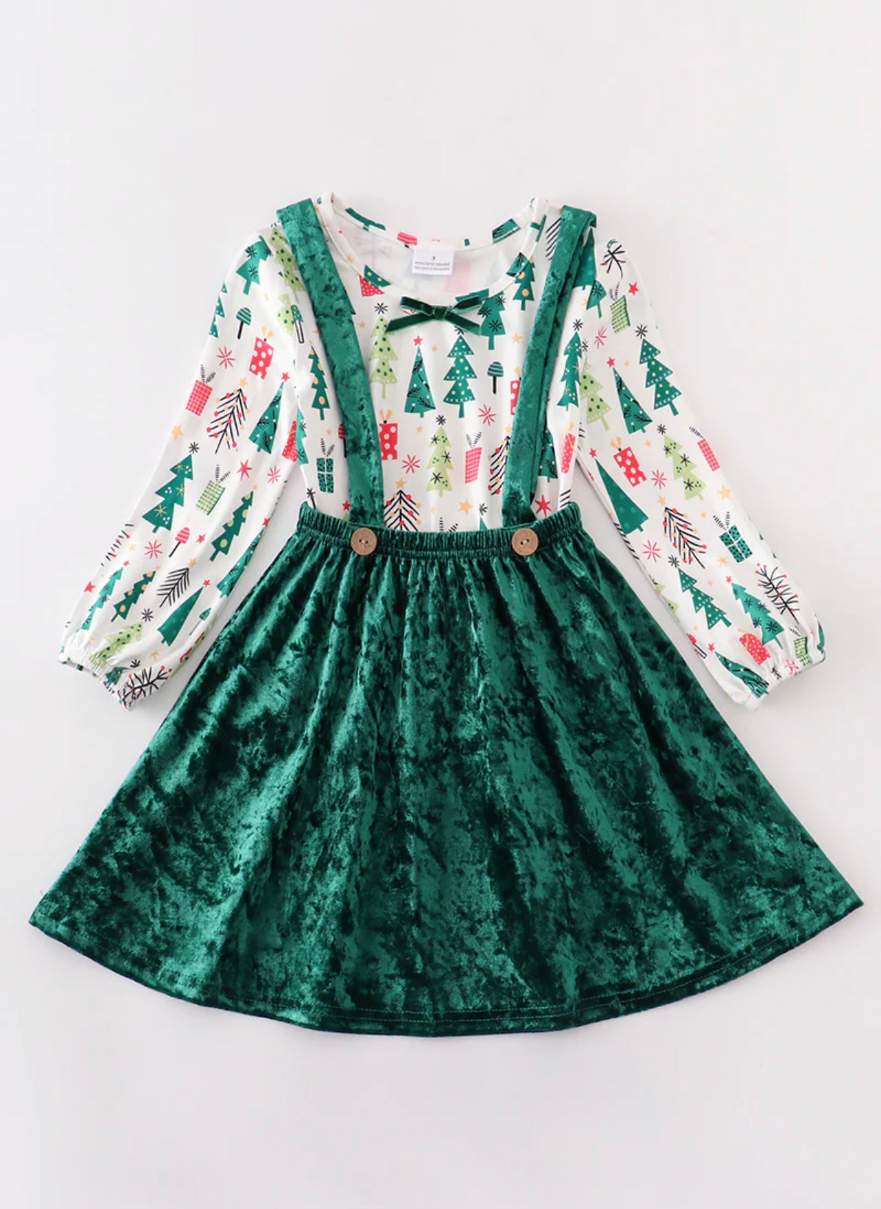 Velvet Christmas Jumper Set