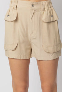 High Waist Mini Shorts
