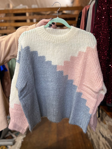 Color Block Sweater