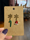 Santa Earrings