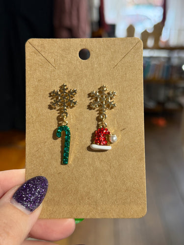 Santa Earrings