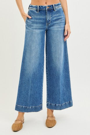 Slouchy Wide Leg Denim