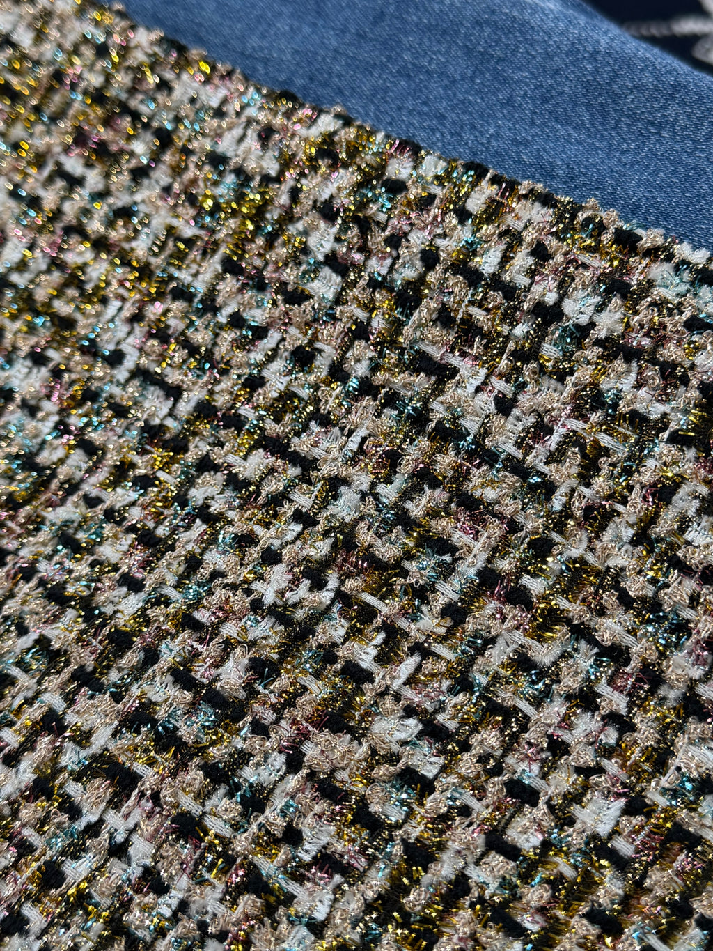 High Wasted Tweed Pants