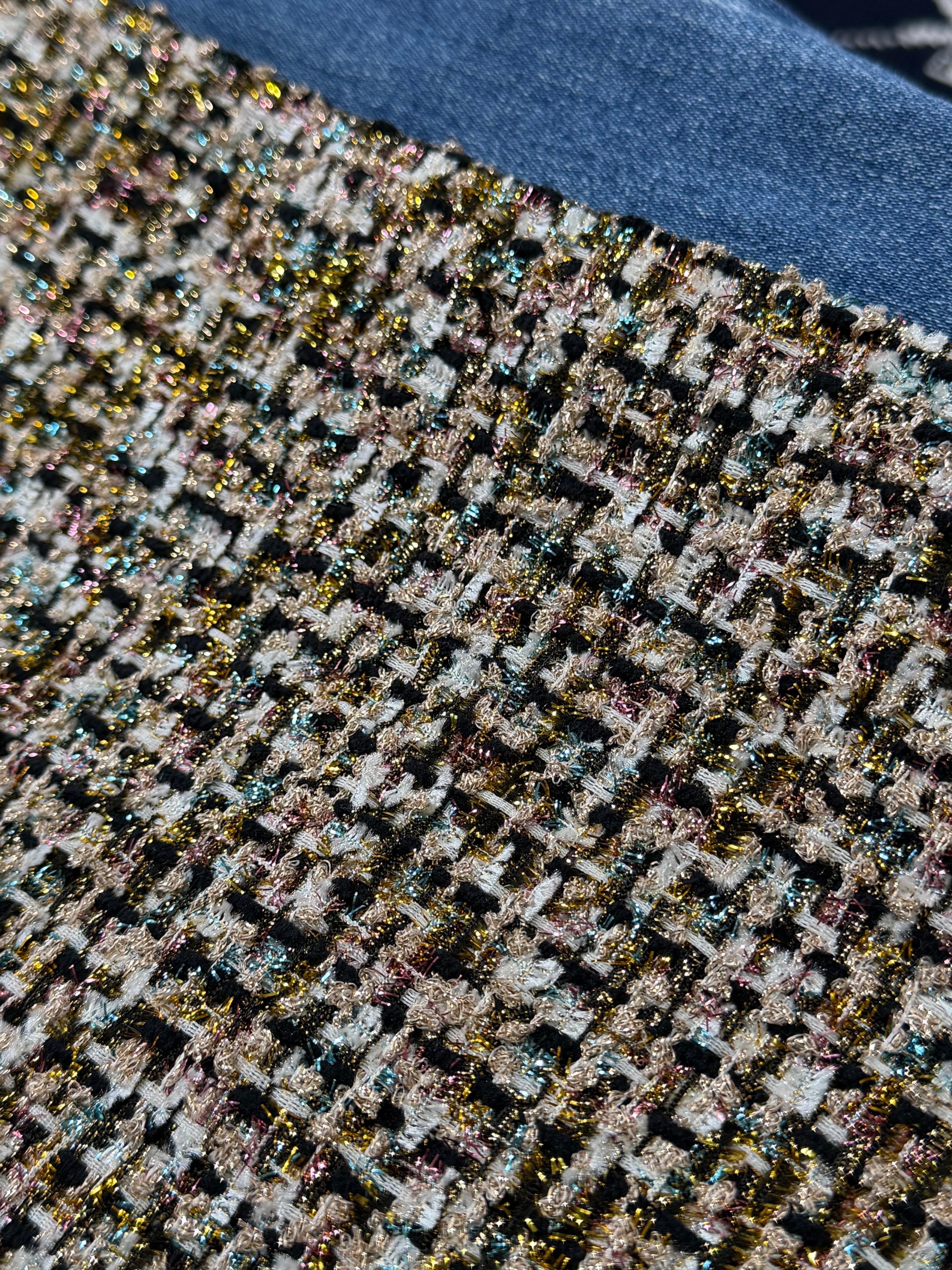 High Wasted Tweed Pants