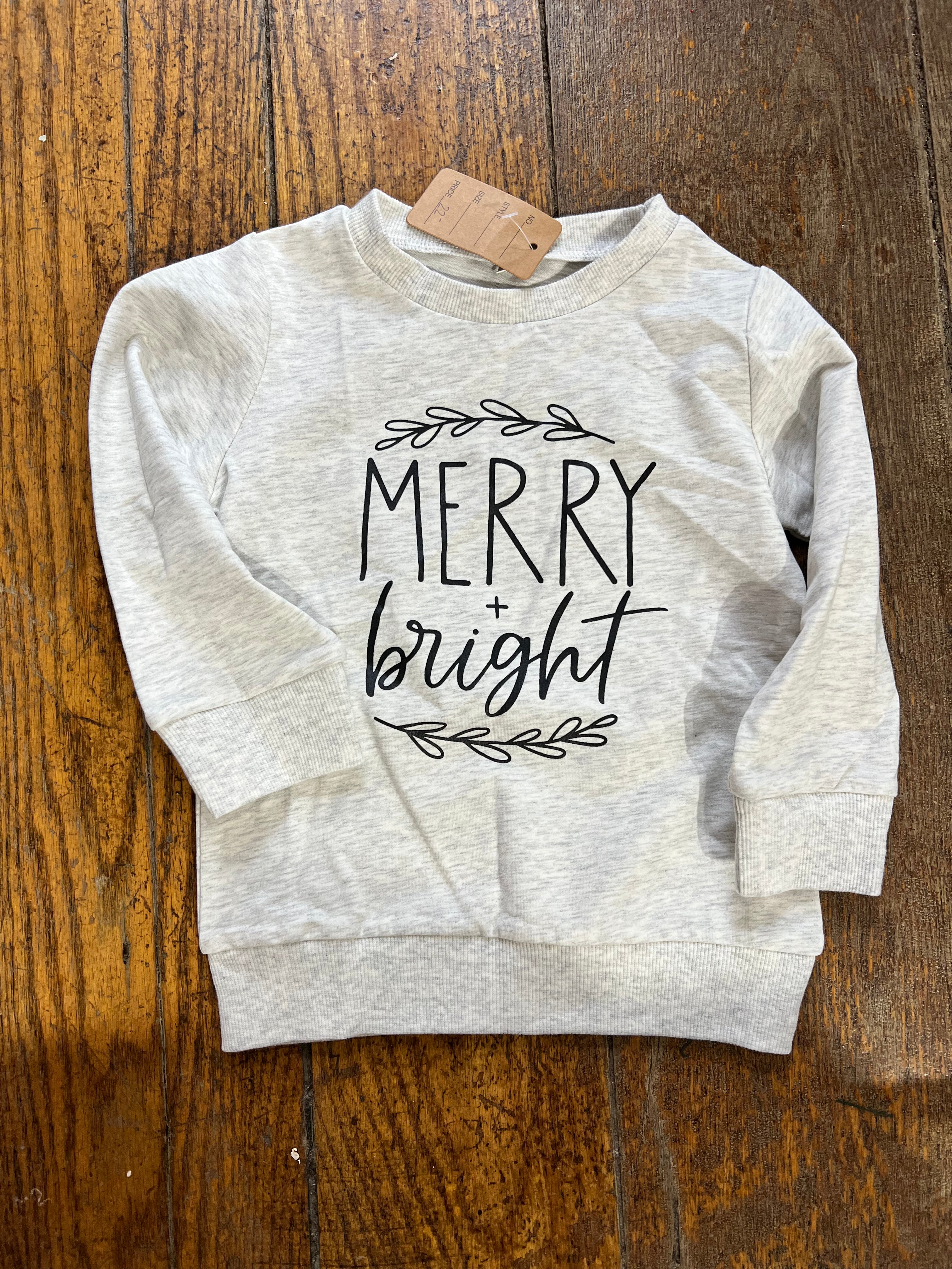 Merry and Bright Crewneck