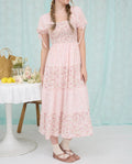 Floral Puff Sleeve Maxi