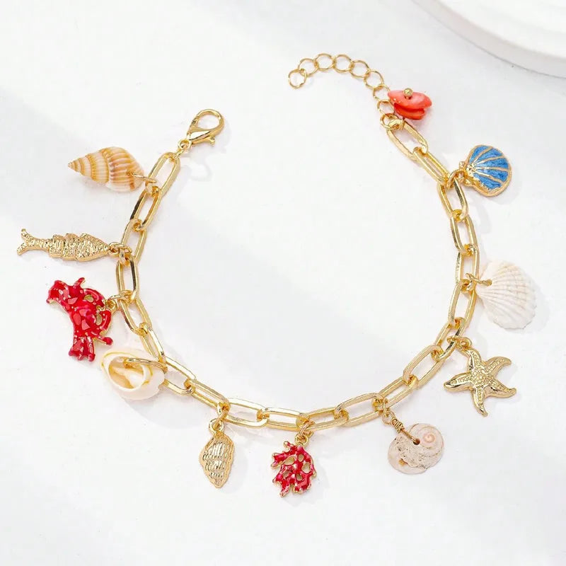 Red Ocean Bracelet