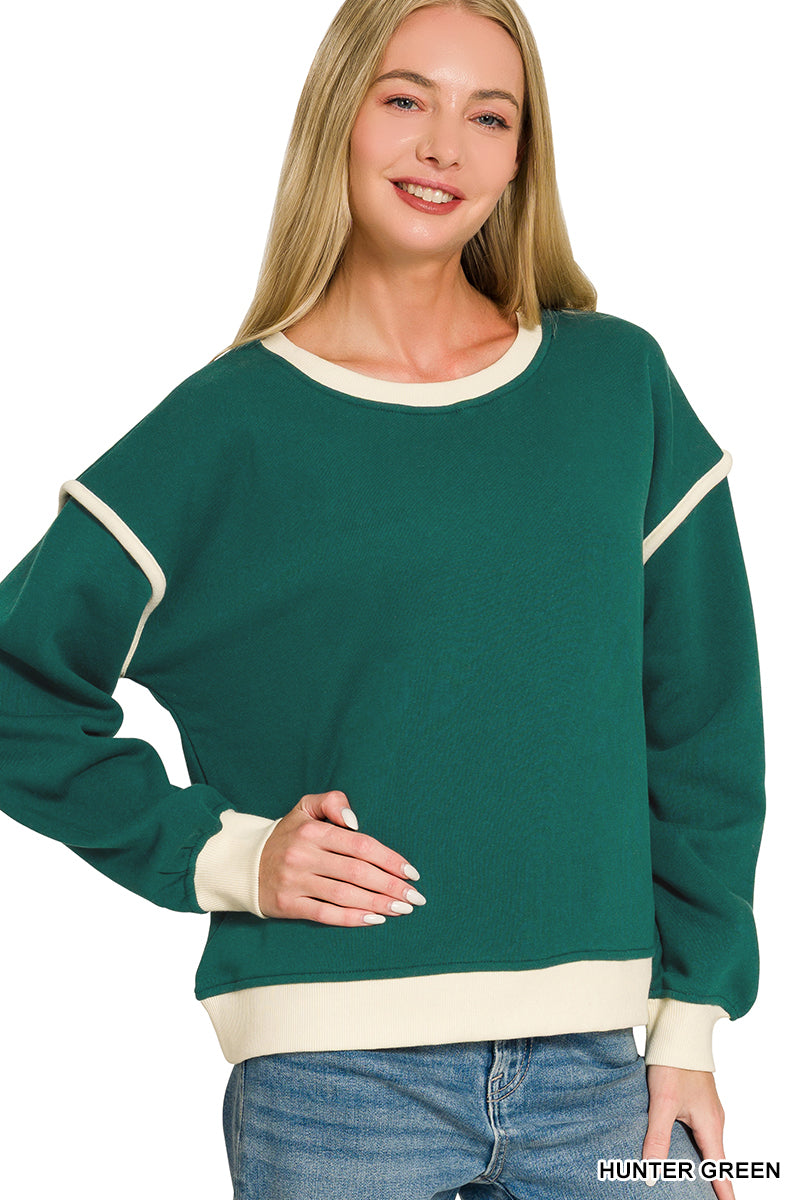 Two Tone Sweatshirt