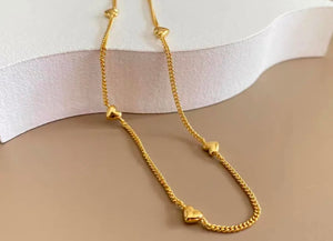 Heart Chain Necklace