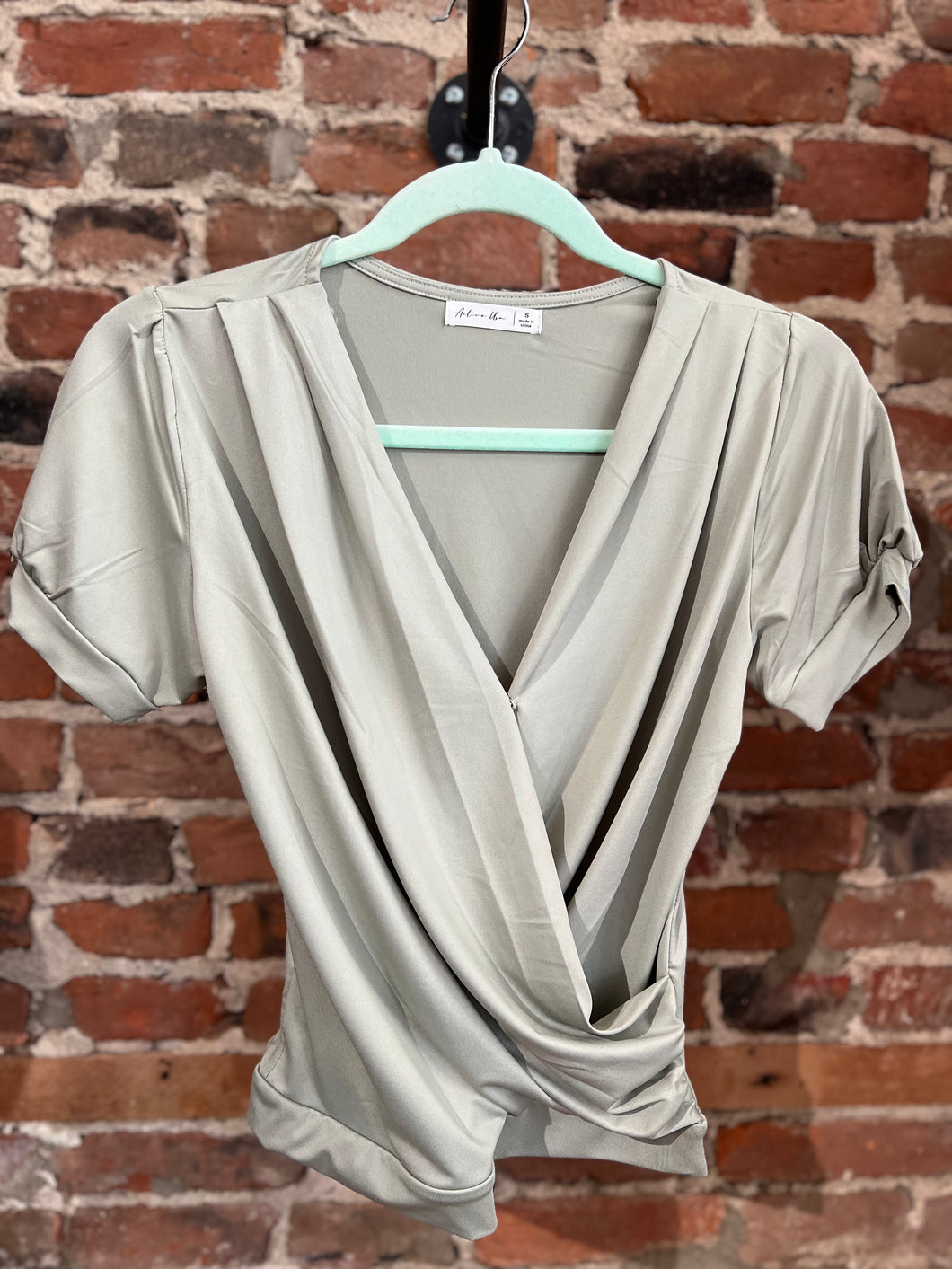 Sage Surpluse Top