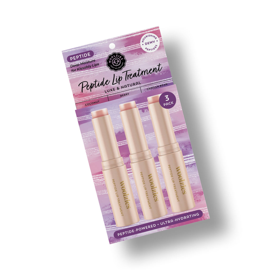 Peptide Lip Treatment Trio – Luxe & Natural | 3 Pack