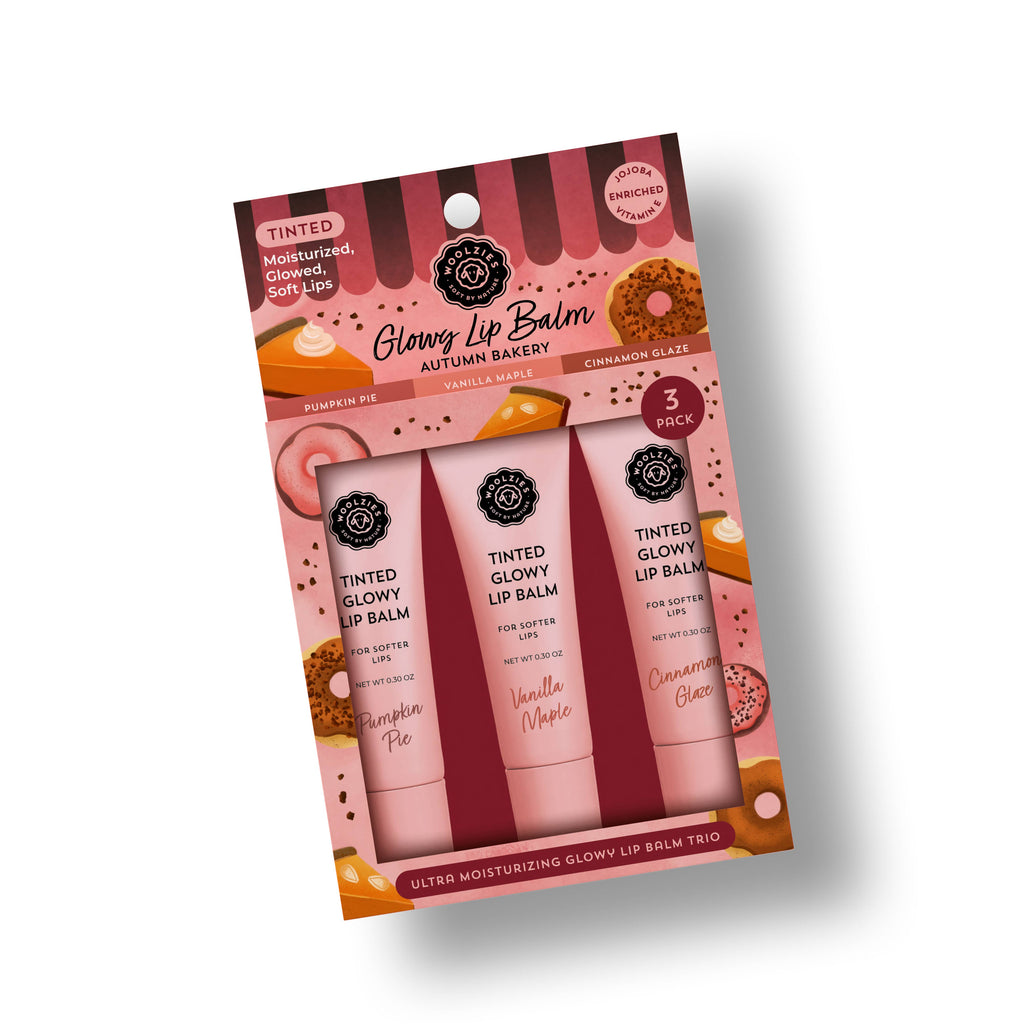 Autumn Bakery Tinted Glowy Lip Balm Trio